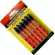 6PCS Non-Toxic Waterproof Marking Crayon Marking Pen Marker Blue