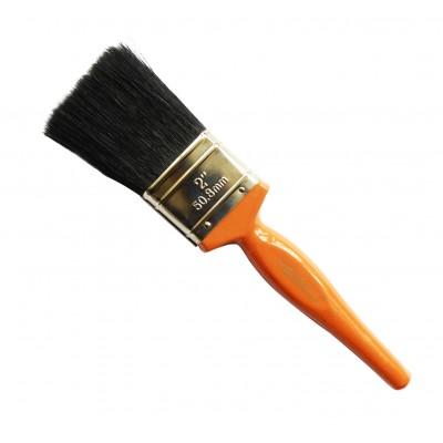 Superior Painting Tools 2" Paint Brush with Natural Bristles and Wooden Handle