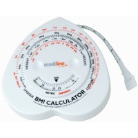 1.5m Plastic BMI Measure Tape Body Fat Measure (PI-011)